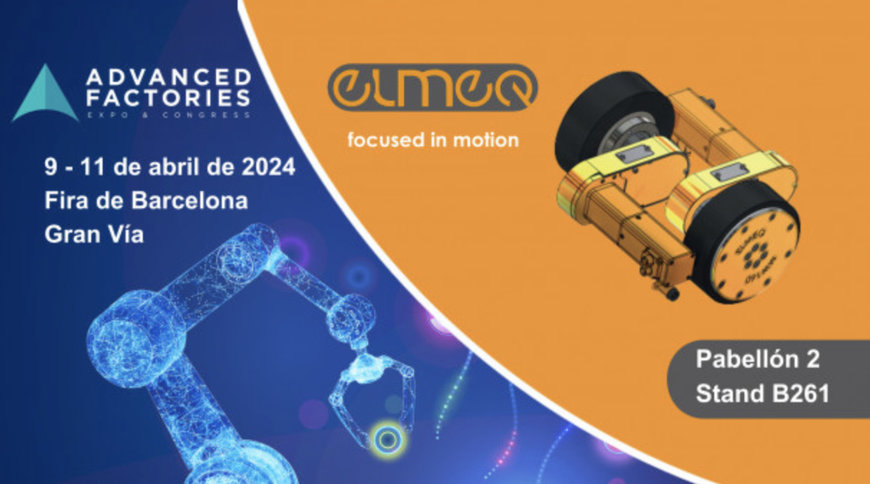 Elmeq presentará en Advanced Factories MARS, su nuevo servicio para acelerar los proyectos de AGV y AMR